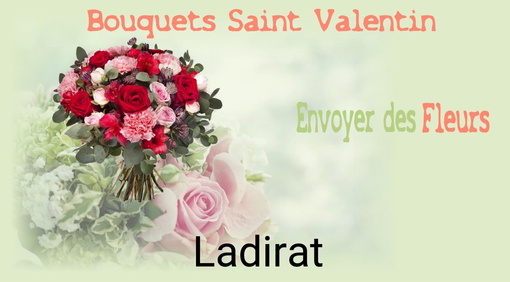 Roses de Saint-Valentin livrées à Ladirat